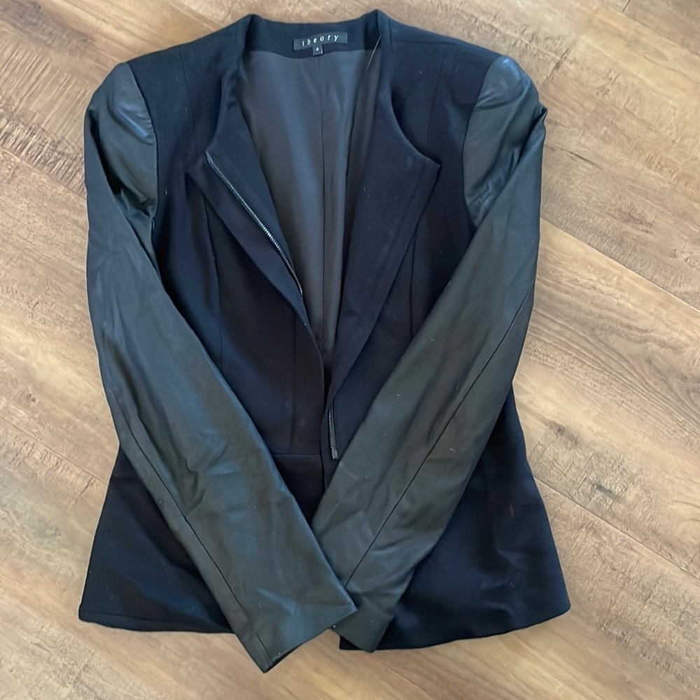 Black Theory peplum suit jacket